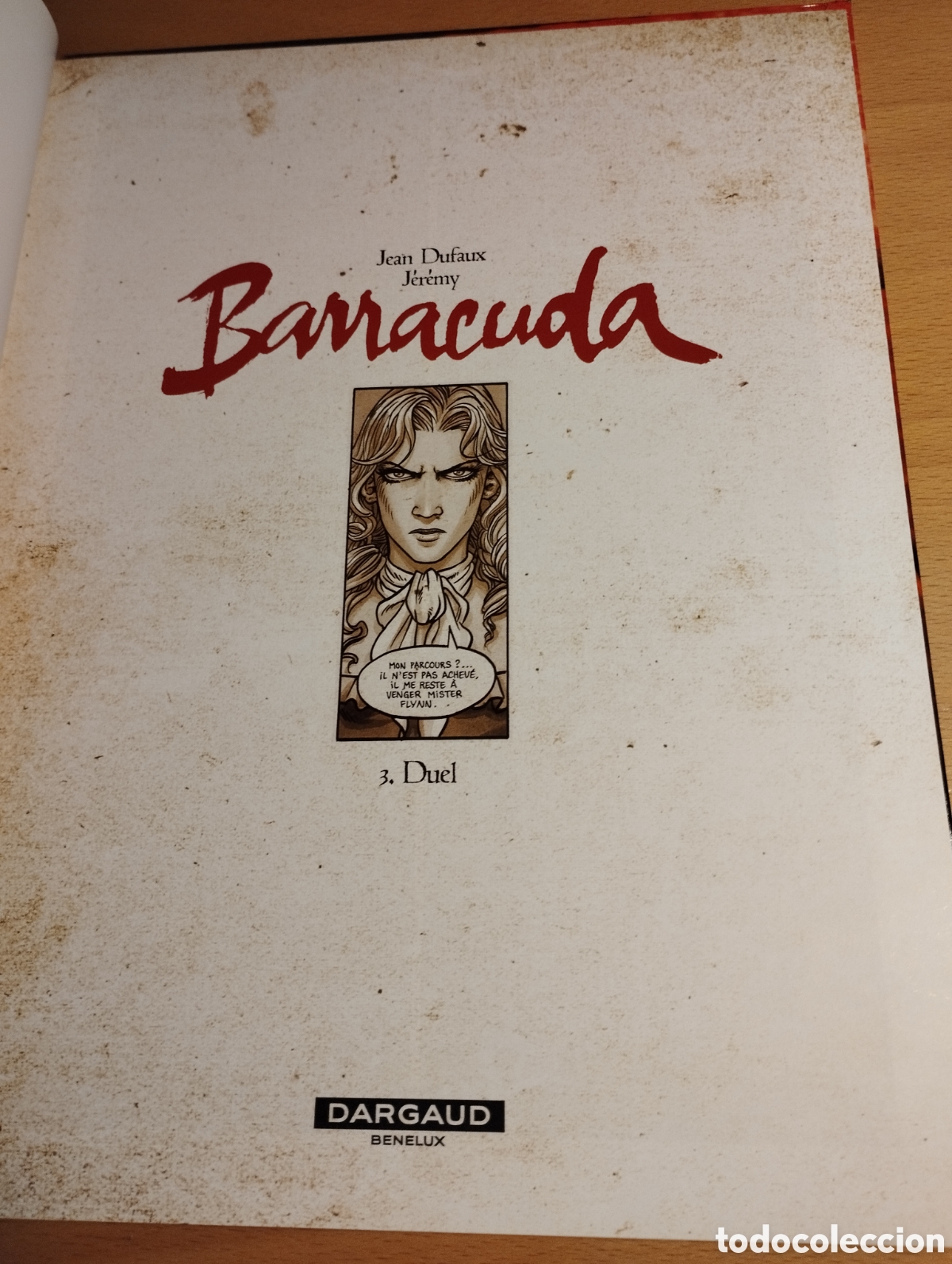 C&oacute;mics: BARRACUDA 3. DUEL (JEAN DUFAUX / J&Eacute;R&Eacute;MY) TEXTO EN FRANC&Eacute;S - Foto 2