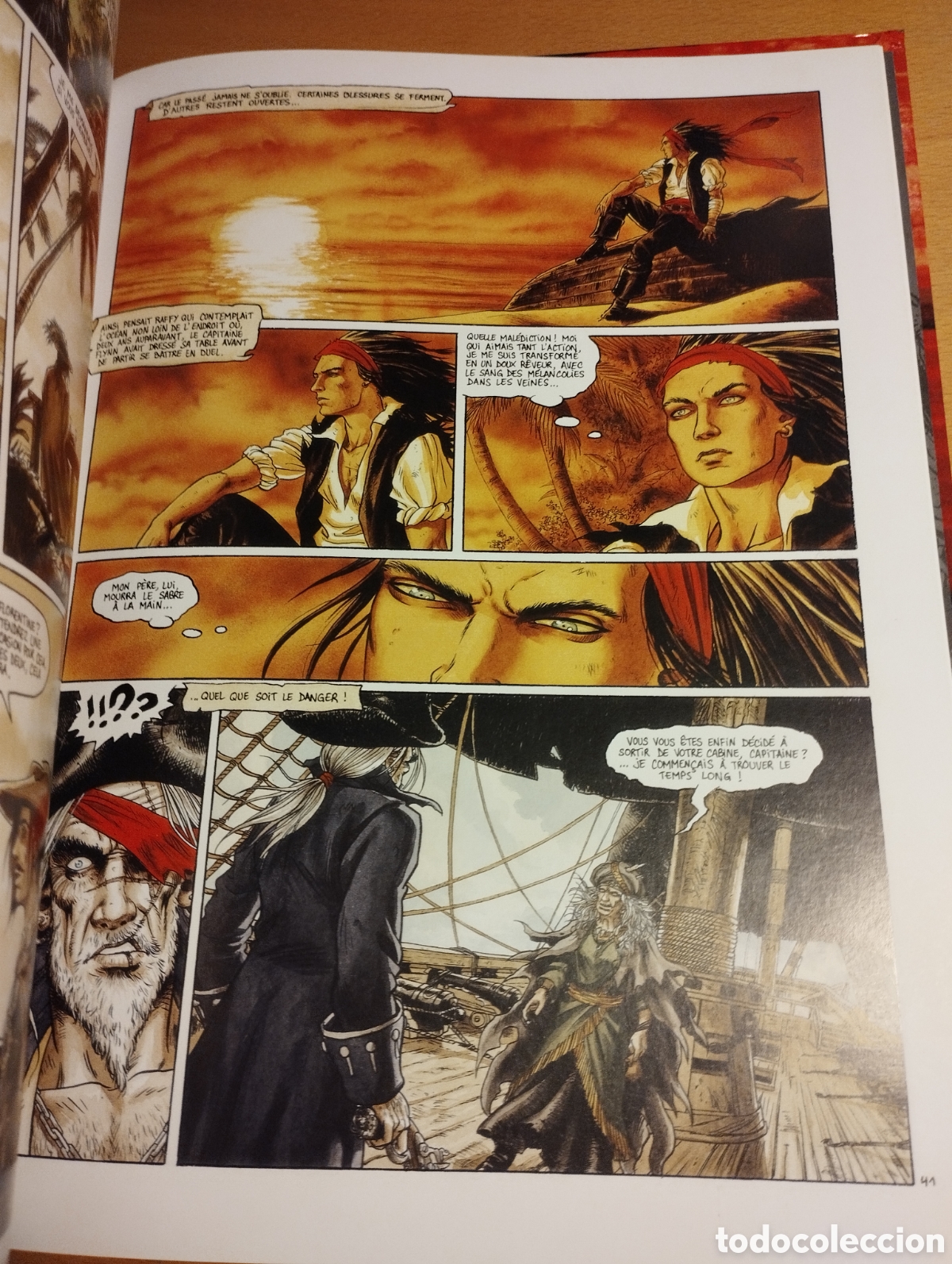 C&oacute;mics: BARRACUDA 3. DUEL (JEAN DUFAUX / J&Eacute;R&Eacute;MY) TEXTO EN FRANC&Eacute;S - Foto 5