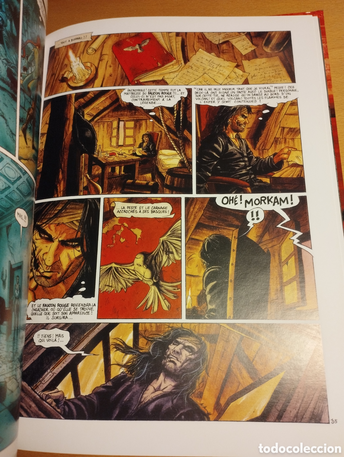 C&oacute;mics: BARRACUDA 3. DUEL (JEAN DUFAUX / J&Eacute;R&Eacute;MY) TEXTO EN FRANC&Eacute;S - Foto 6