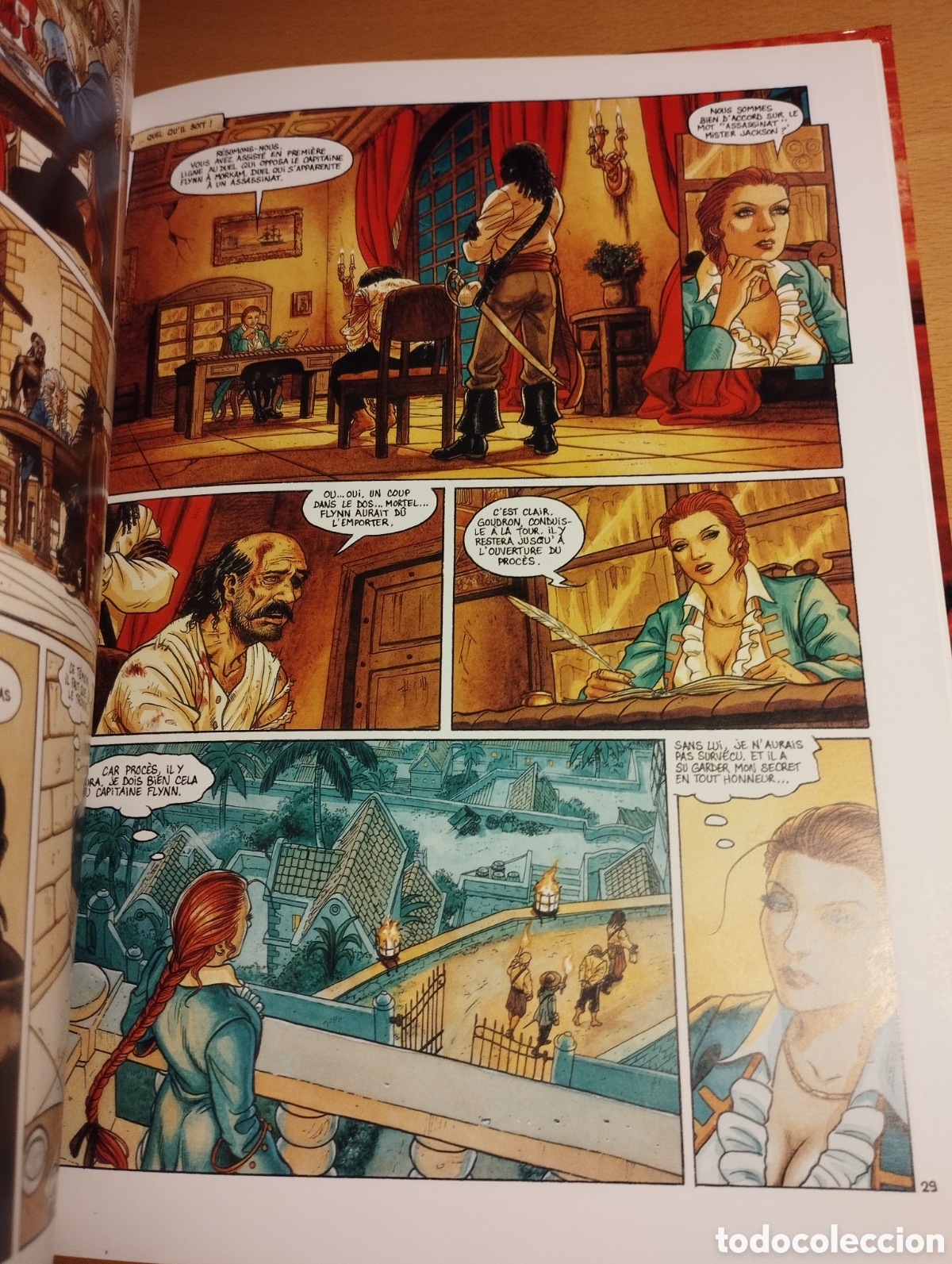 C&oacute;mics: BARRACUDA 3. DUEL (JEAN DUFAUX / J&Eacute;R&Eacute;MY) TEXTO EN FRANC&Eacute;S - Foto 7