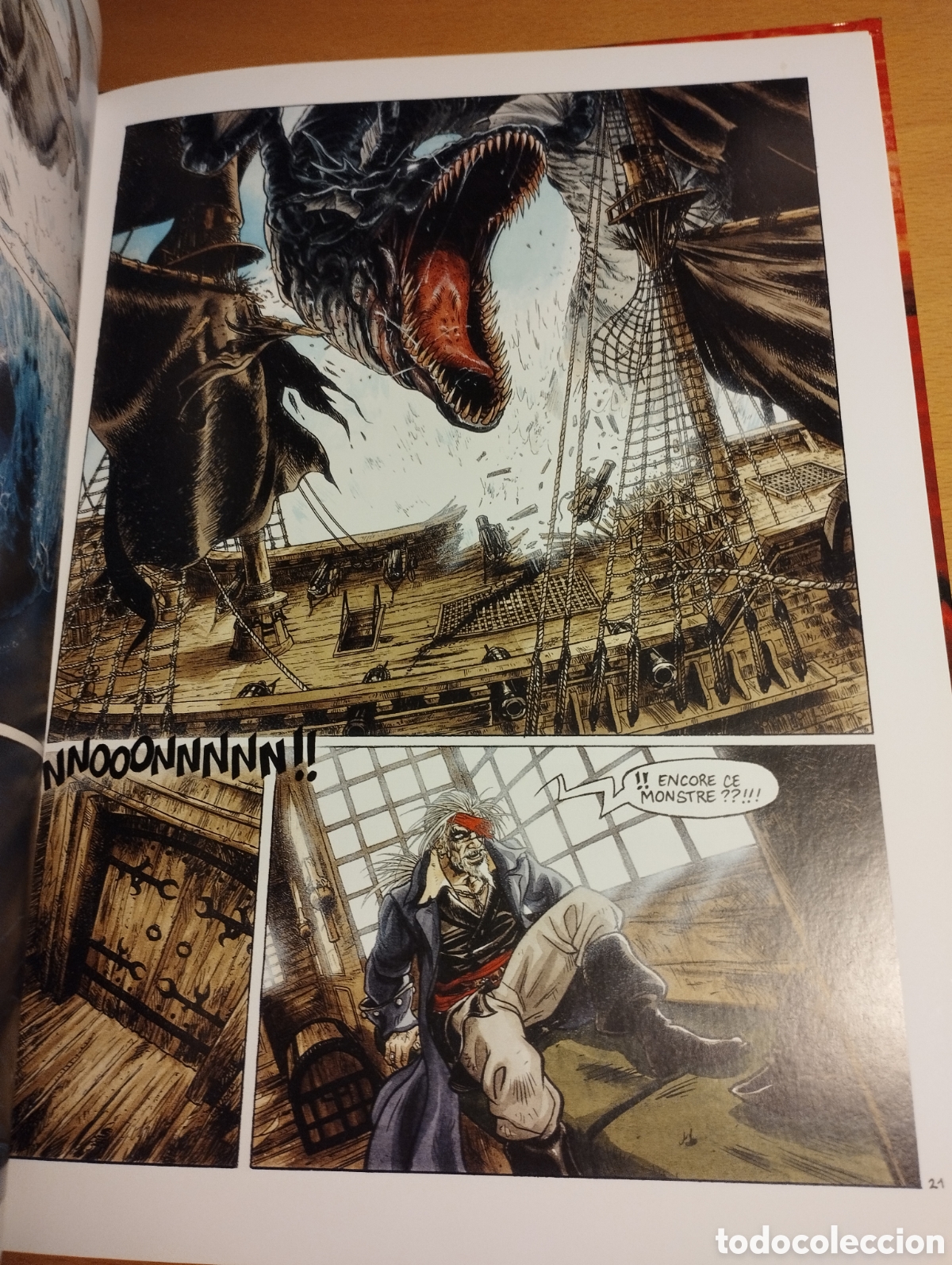 C&oacute;mics: BARRACUDA 3. DUEL (JEAN DUFAUX / J&Eacute;R&Eacute;MY) TEXTO EN FRANC&Eacute;S - Foto 9
