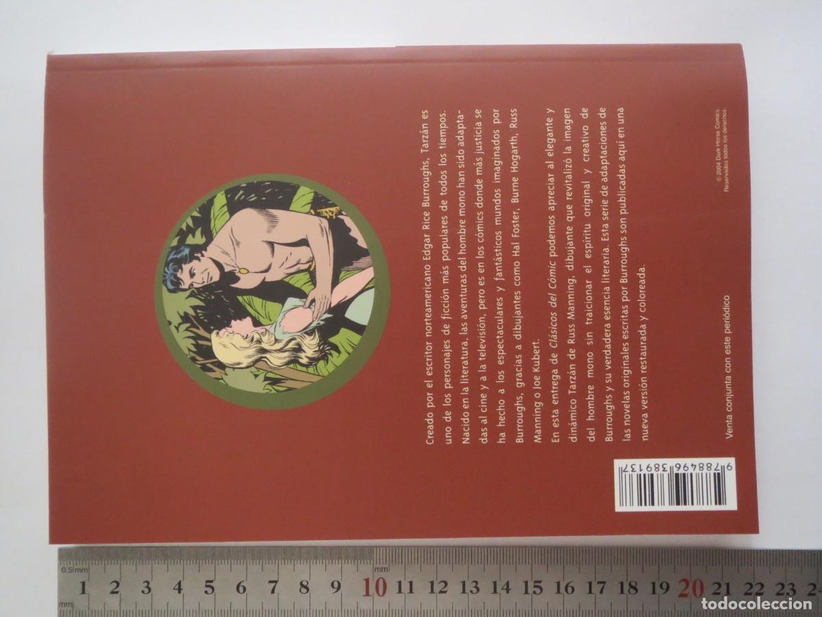 C&oacute;mics: CLASICOS DEL COMIC TARZAN TAPA BLANDA PANINI 2004 - Foto 2