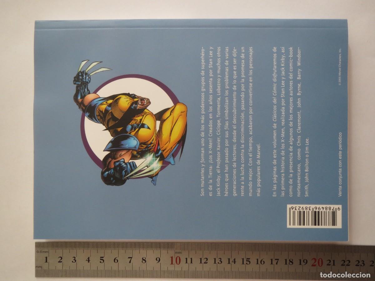 C&oacute;mics: CLASICOS DEL COMIC X-MEN TAPA BLANDA PANINI 2005 - Foto 2