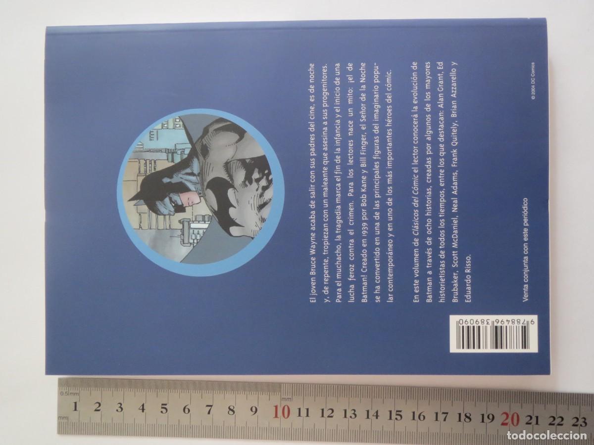 C&oacute;mics: CLASICOS DEL COMIC BATMAN TAPA BLANDA PANINI 2004 - Foto 2
