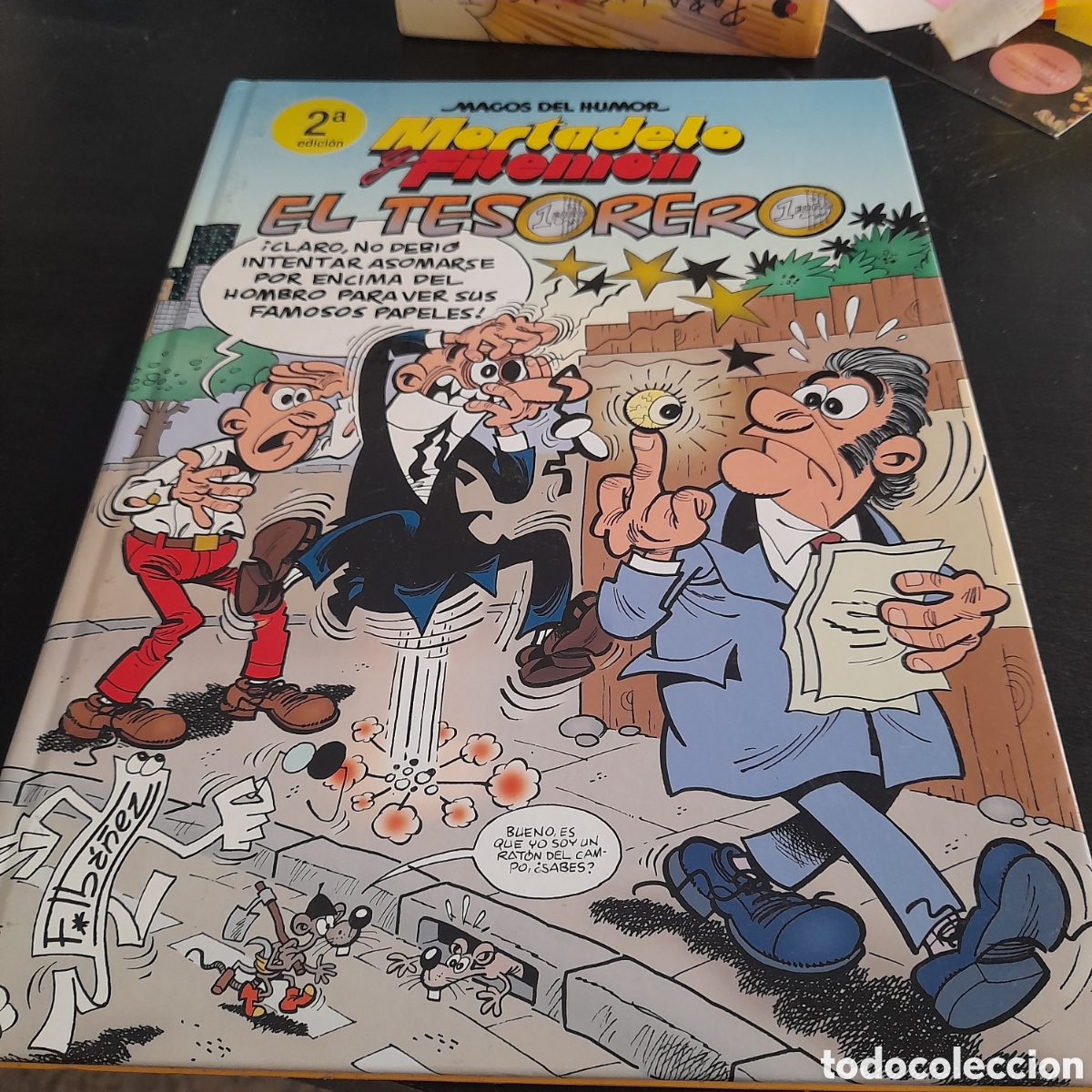 C&oacute;mics: Mortadelo y filem&oacute;n. El tesorero. 2a edici&oacute;n. F. Iba&ntilde;ez - Foto 1