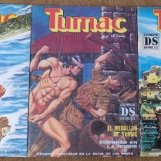 Cómics: TUMAC Nº 16, 17 Y 18 (DALMAU SOCIAS 1980) 3 TEBEOS, ÚLTIMOS DE LA COLECCIÓN.