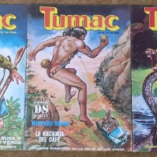 Cómics: TUMAC Nº 11, 14 Y 15 (DALMAU SOCIAS 1980) 3 TEBEOS.