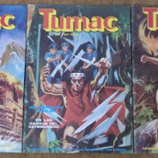 Cómics: TUMAC Nº 8, 9 Y 10 (DALMAU SOCIAS 1979) 3 TEBEOS.