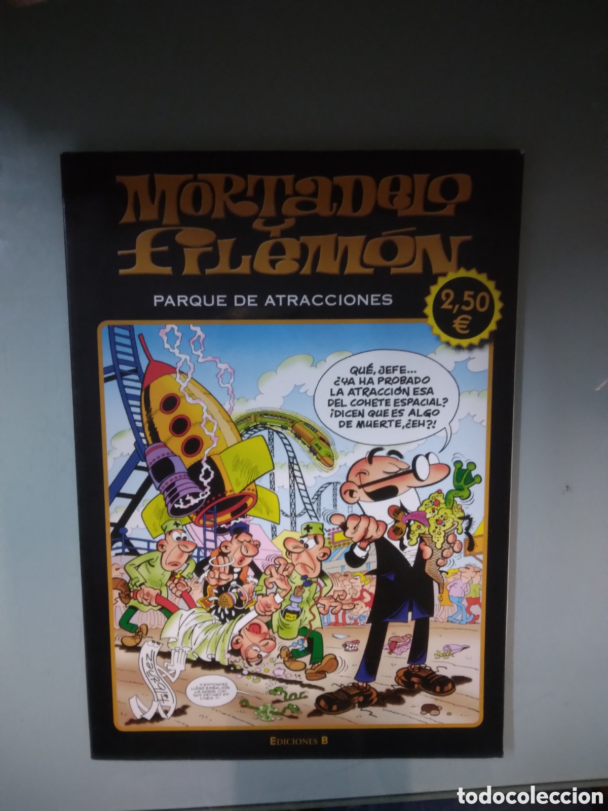 C&oacute;mics: Mortadelo y Filemon, Parque de atracciones, Ediciones B - Foto 1