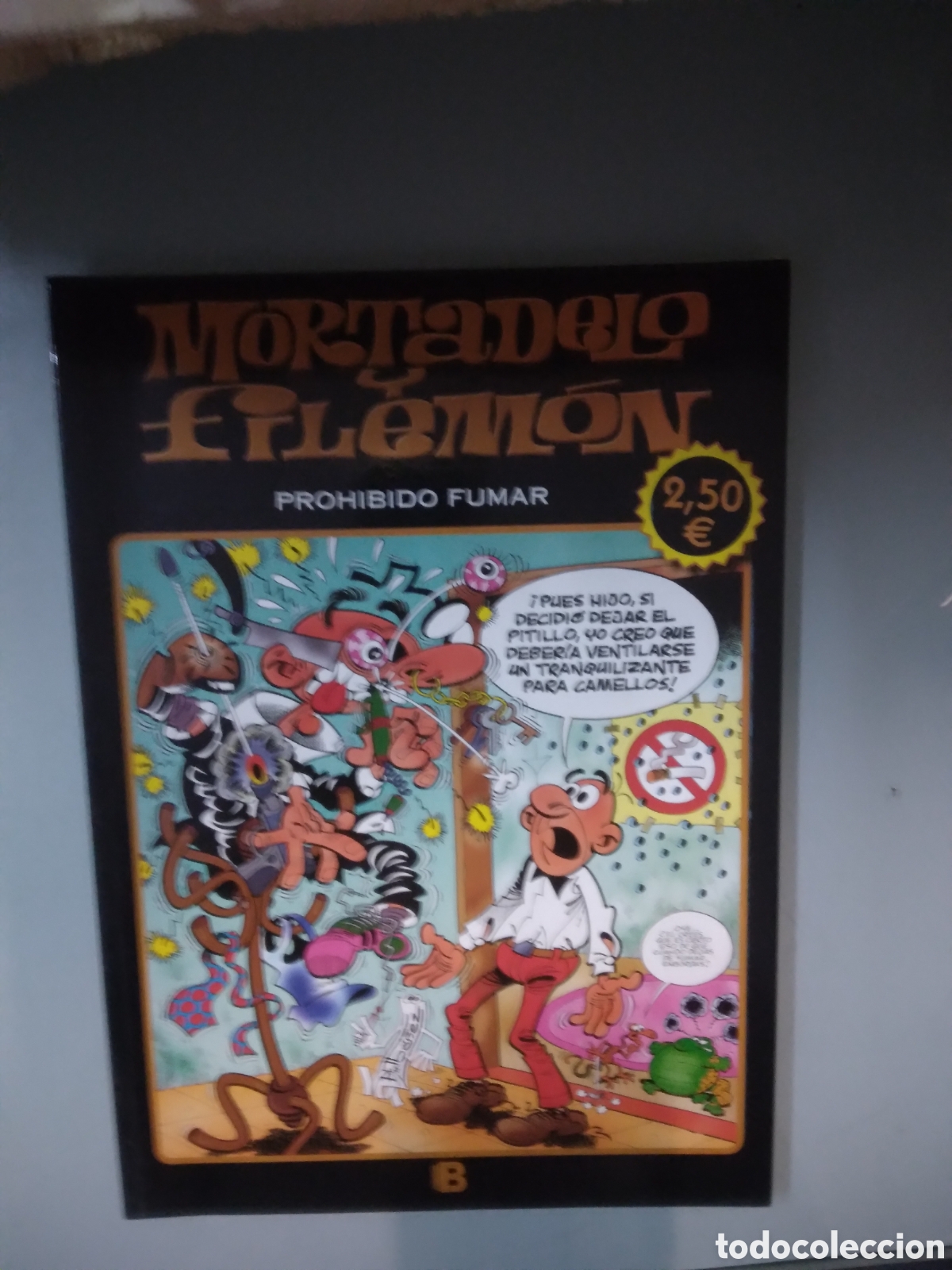 C&oacute;mics: Mortadelo y Filemon, Prohibido fumar, Ediciones B - Foto 1