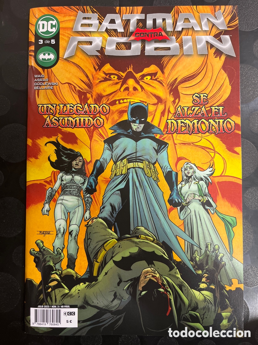 C&oacute;mics: BATMAN CONTRA ROBIN N.3 SE ALZA EL DEMONIO DC ECC ( 2023 ) - Foto 1