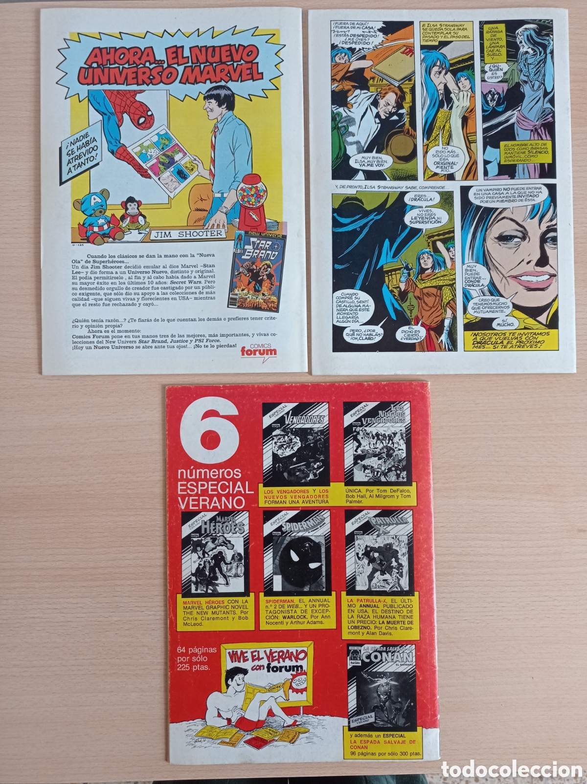 C&oacute;mics: DRACULA, num.1-2-7 (MARVEL I972/PLANETA 1988) - Foto 2