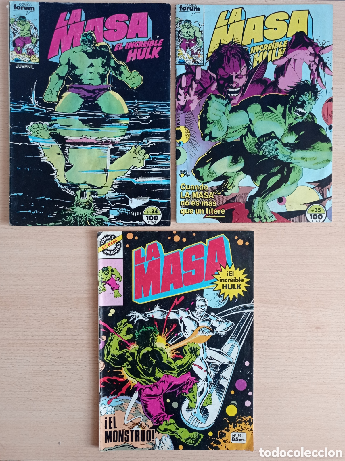 C&oacute;mics: LA MASA, num.34-35/num.18 (FORUM 1985/BRUGUERA1981) - Foto 1