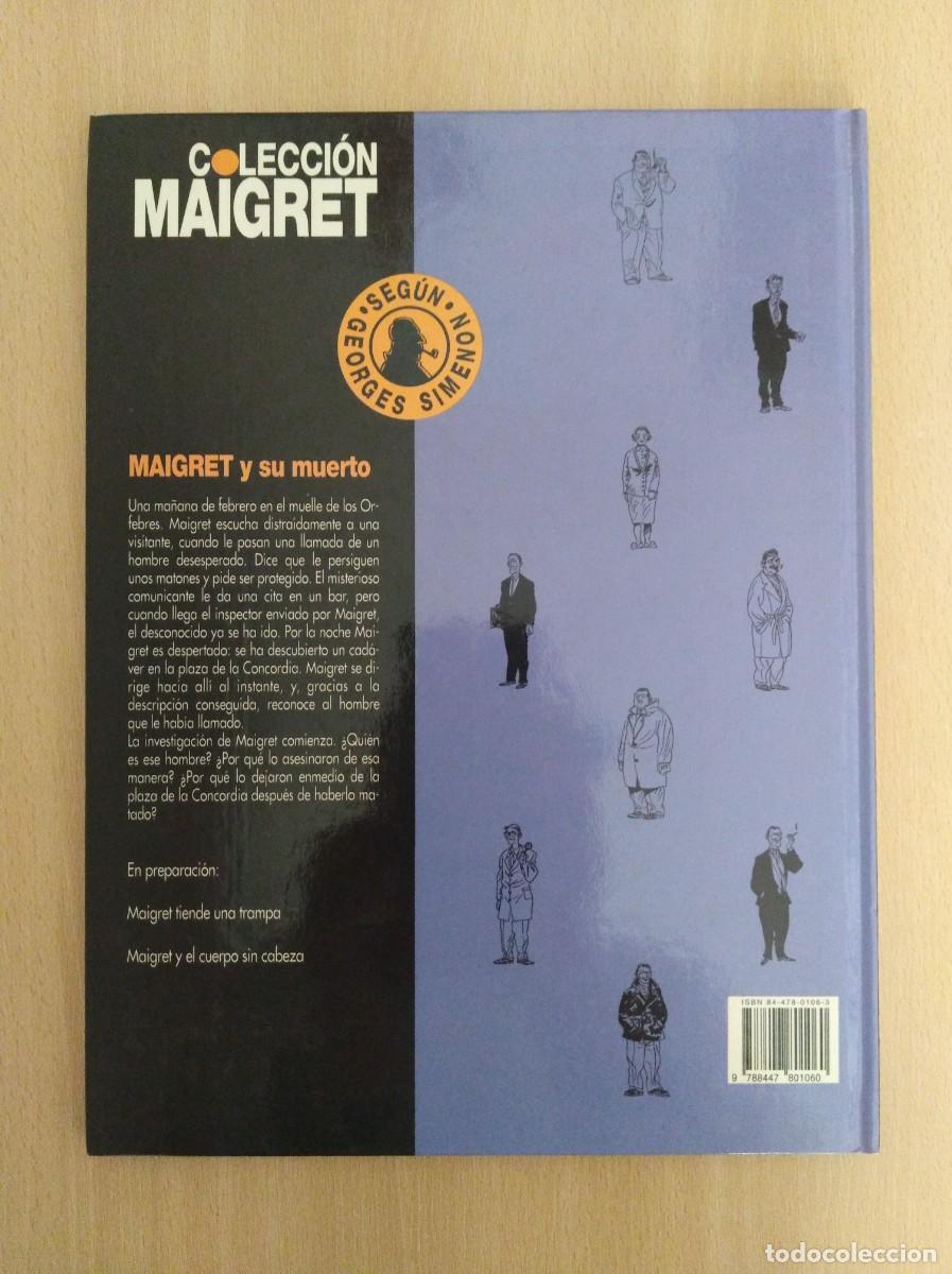 C&oacute;mics: MAIGRET Y SU MUERTO. O. Reynaud / Ph. Wurn - Foto 2