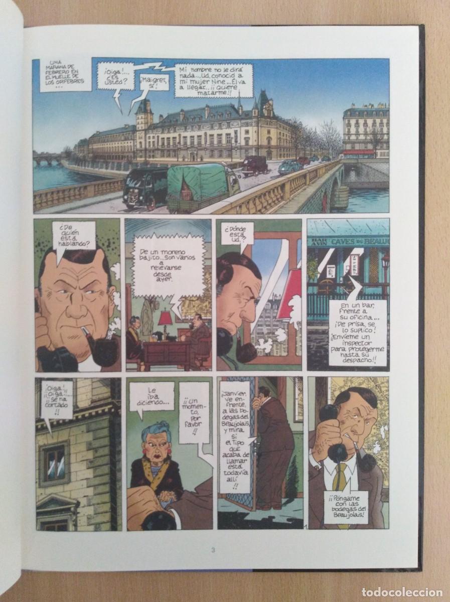 C&oacute;mics: MAIGRET Y SU MUERTO. O. Reynaud / Ph. Wurn - Foto 4