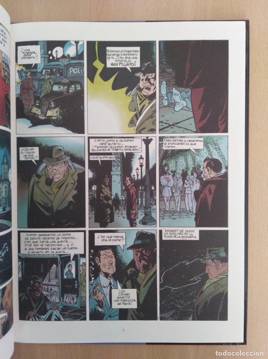 C&oacute;mics: MAIGRET Y SU MUERTO. O. Reynaud / Ph. Wurn - Foto 6