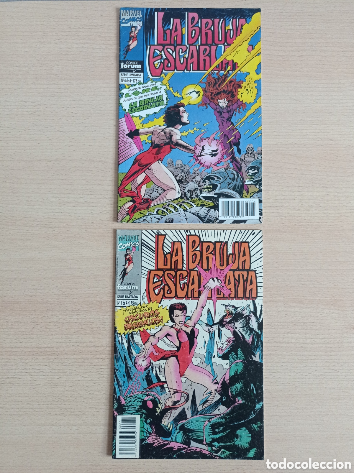 C&oacute;mics: LA BRUJA ESCARLATA, nums. 1-4 (PLANETA 1994) - Foto 1