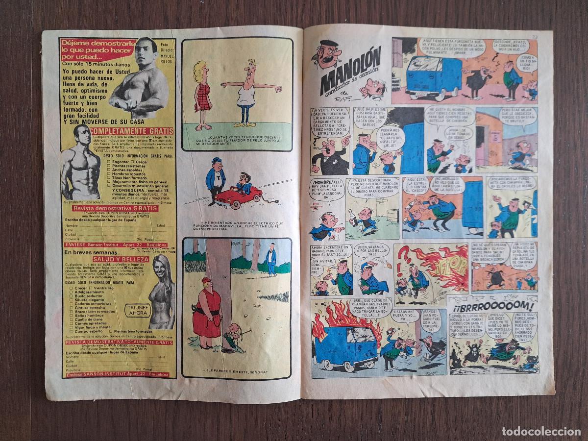 C&oacute;mics: tebeo, c&oacute;mic, revista juvenil Mortadelo, n&ordm; 513 - Foto 3