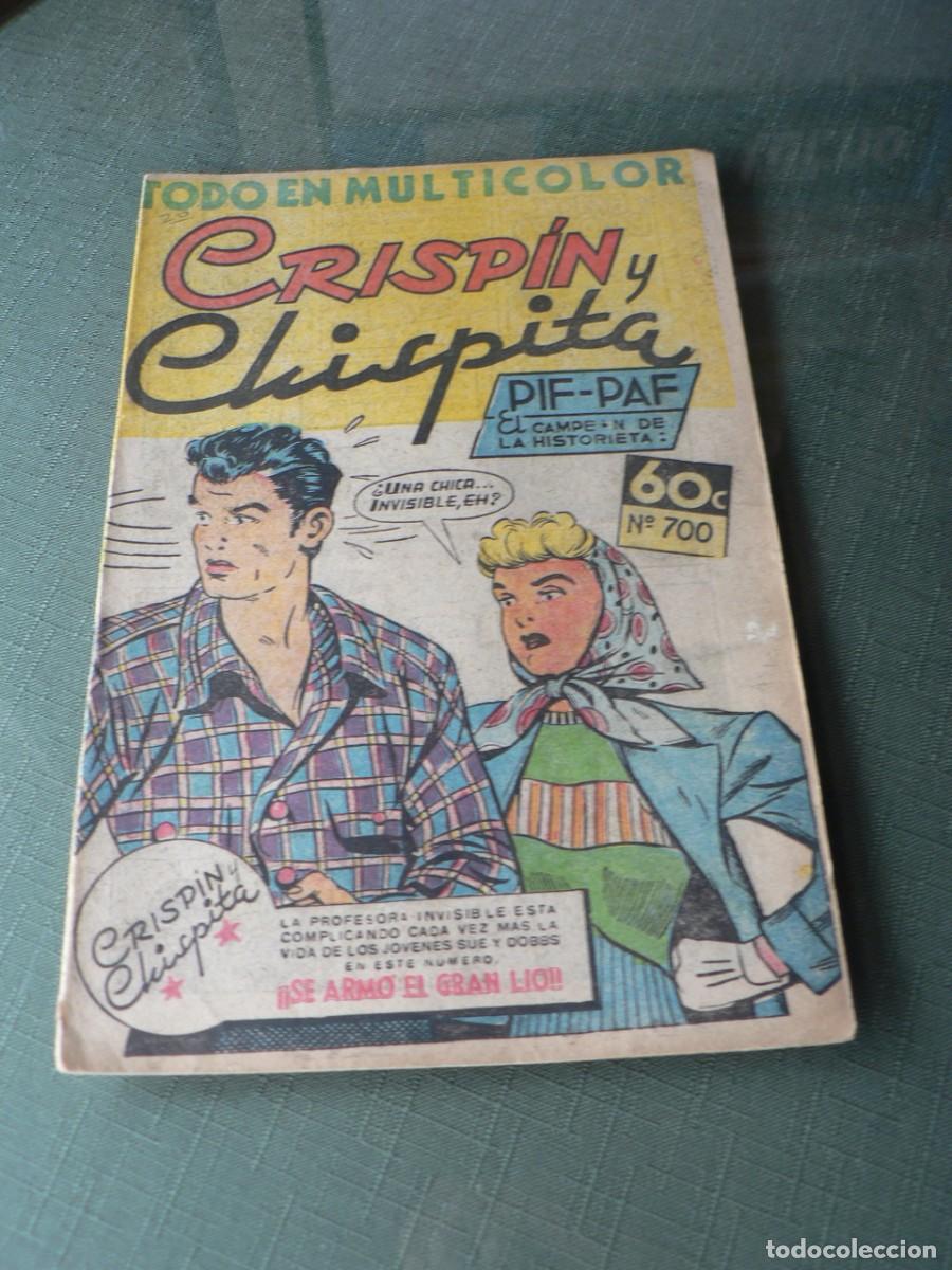 C&oacute;mics: PIF-PAF - N&ordm; 700 CRISPIN Y CHISPITA - Foto 1
