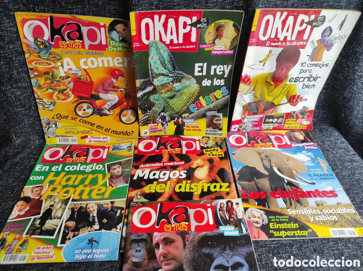 C&oacute;mics: OKAPI , REVISTA Y COMIC PARA JOVENES - LOTE DE 15 EJEMPLARES - Foto 2