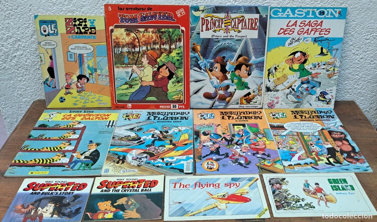 C&oacute;mics: Lote de 12 c&oacute;mics diferentes En buen estado de conservaci&oacute;n. - Foto 1