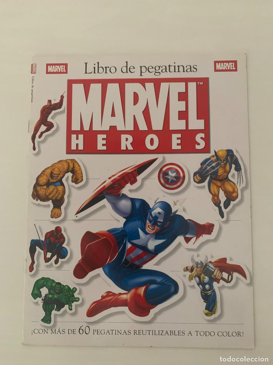 C&oacute;mics: LIBRO DE PEGATINAS MARVEL HEROES - Foto 1
