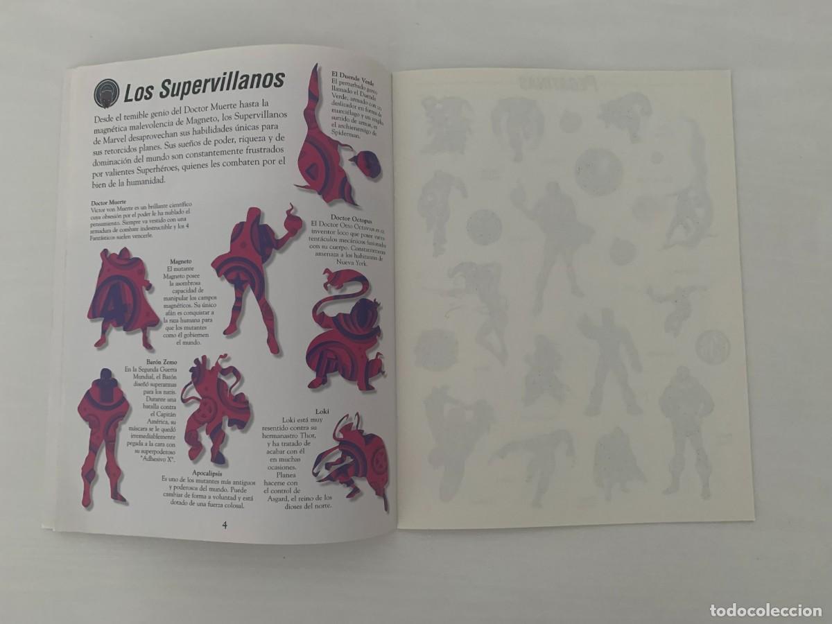 C&oacute;mics: LIBRO DE PEGATINAS MARVEL HEROES - Foto 3
