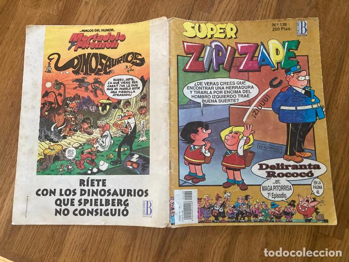 C&oacute;mics: LIQUIDACION. PEDIDO MINIMO 5 EUROS - SUPER ZIPI ZAPE N&ordm; 138 - EDICIONES B