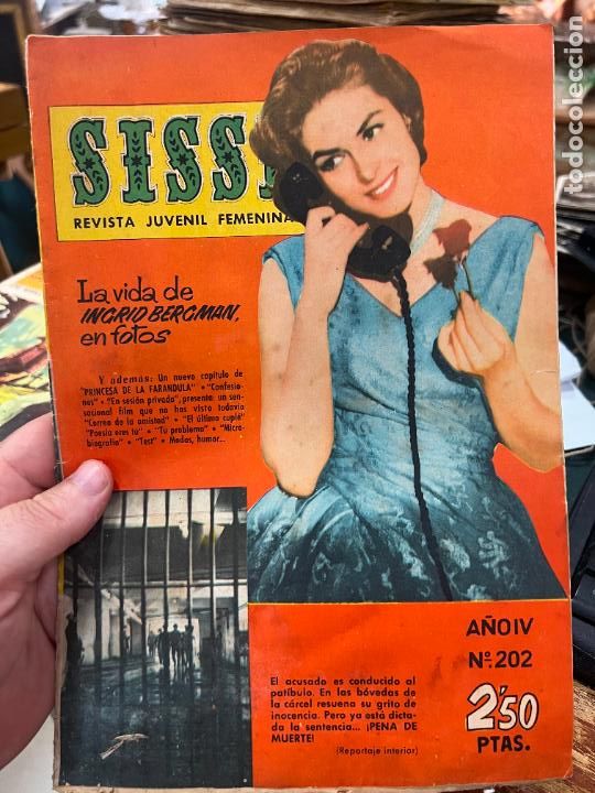 C&oacute;mics: COMICS REVISTA JUVENIL FEMENINA SISSI - A&Ntilde;O IV N&ordm; 202