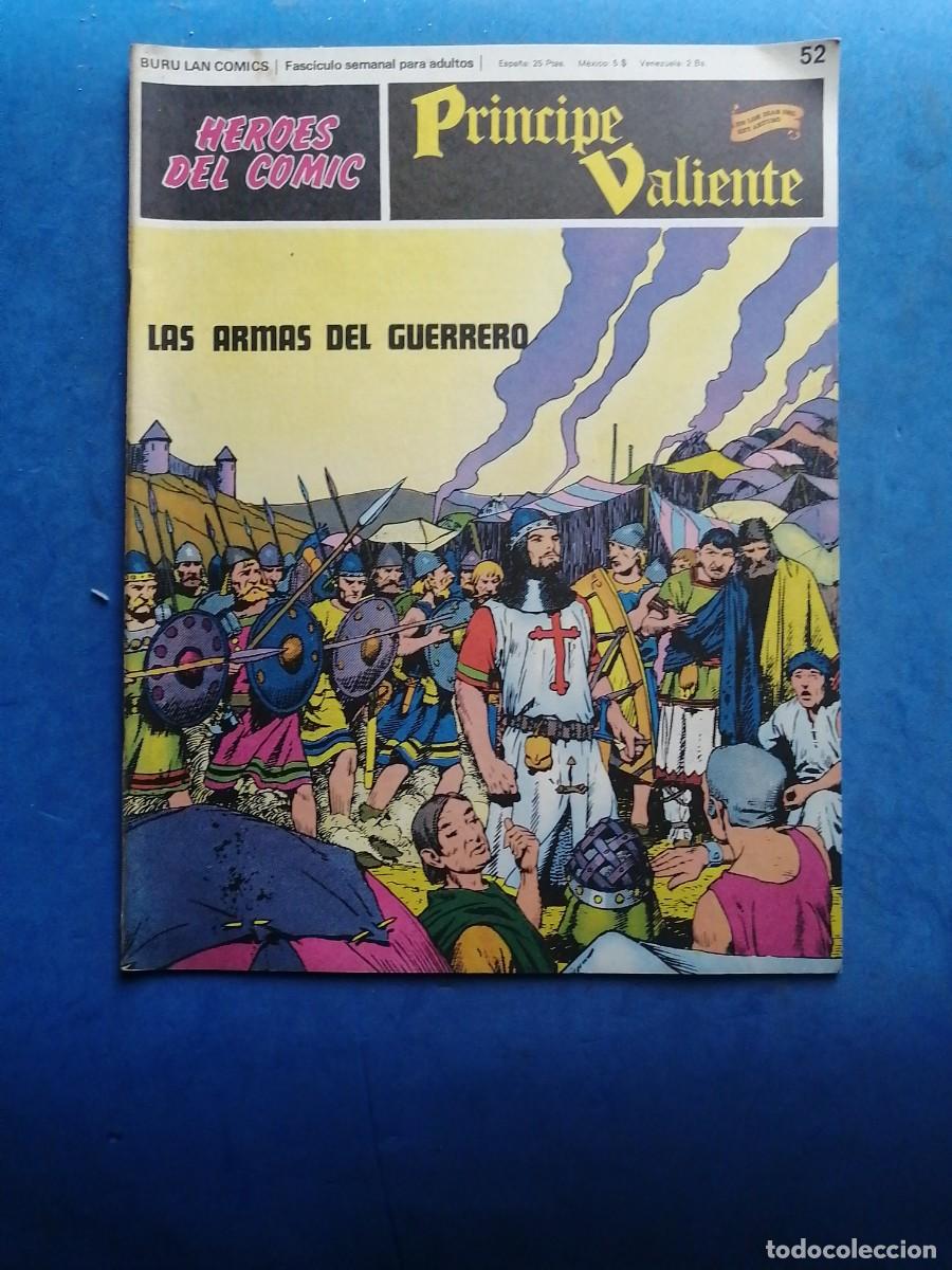 C&oacute;mics: Pr&iacute;ncipe Valiente n&uacute;mero 52, Buru Lan 1973 - Foto 1