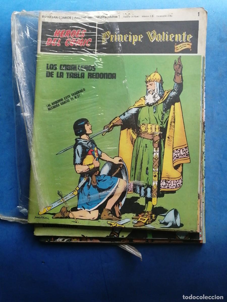 C&oacute;mics: Pr&iacute;ncipe Valiente TAPAS del 1 al 48. Buru Lan 1973 - Foto 1