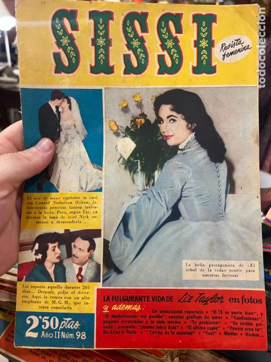Comics: COMICS REVISTA JUVENIL FEMENINA SISSI - A&Ntilde;O II N&ordm; 98