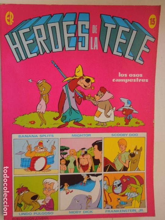Comics : H&Eacute;ROES DE LA TELE N&ordm; 15 - LOS OSOS CAMPESTRES - EDICIONES RECREATIVAS 1979.