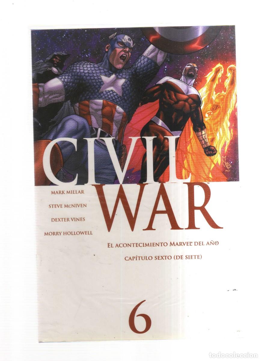 Comics: CIVIL WAR N,6 EL ACONTECIMIENTO MARVEL DEL A&Ntilde;O