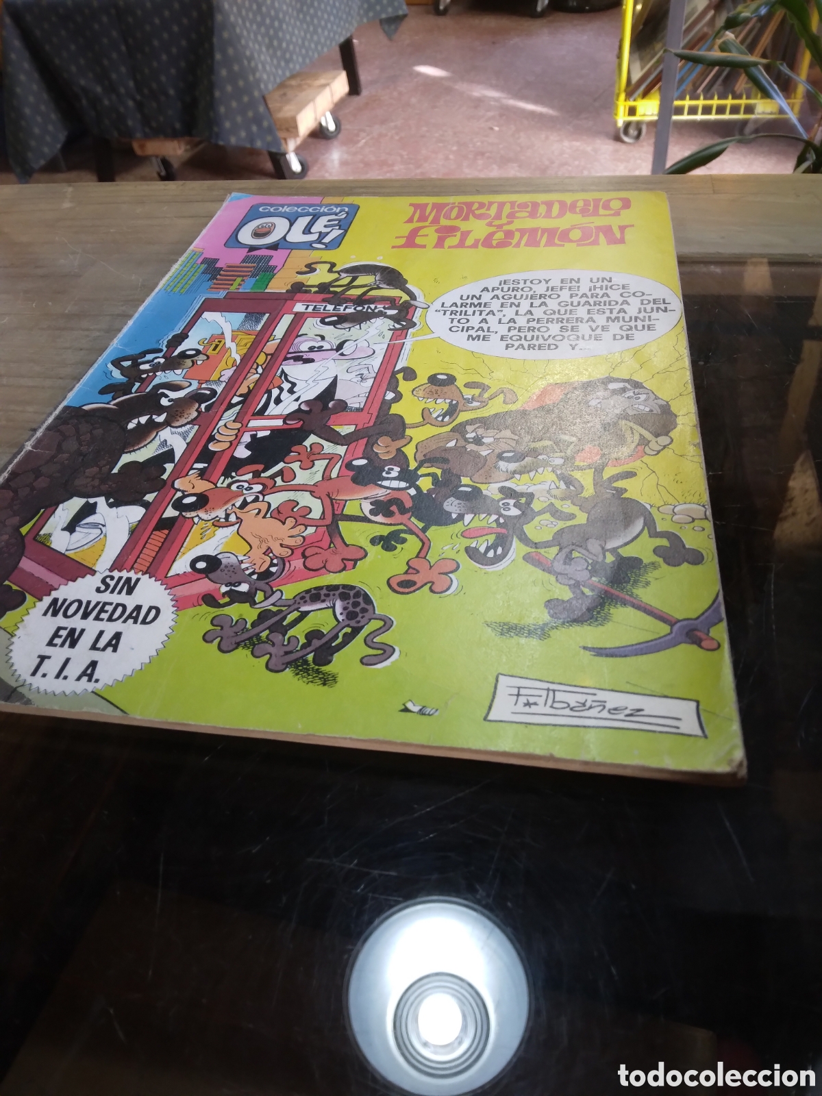 C&oacute;mics: Mortadelo y Filemon,ole, 203, 160 pesetas - Foto 1