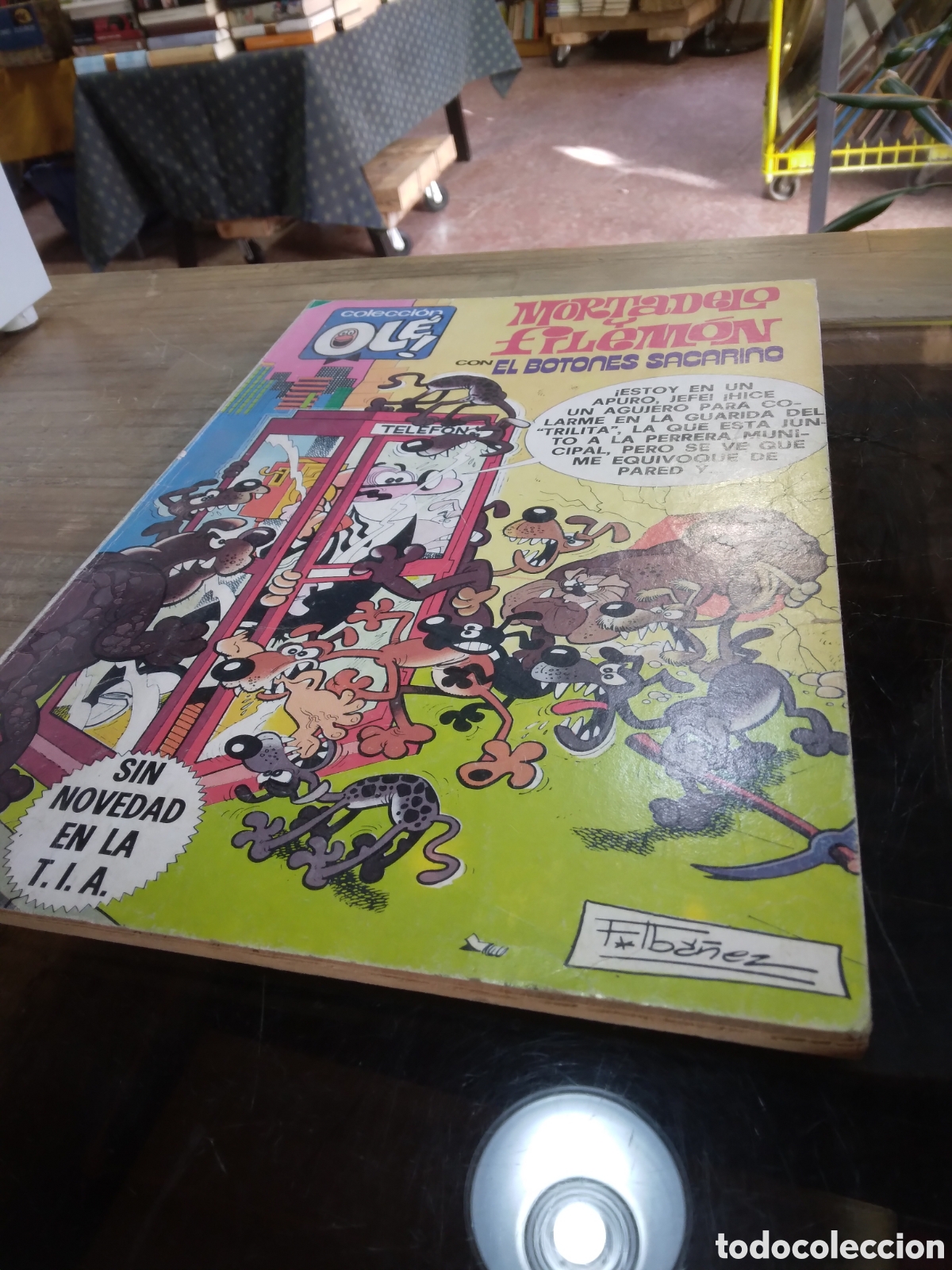 C&oacute;mics: Mortadelo y Filemon,ole, 90 pesetas, 203 - Foto 1
