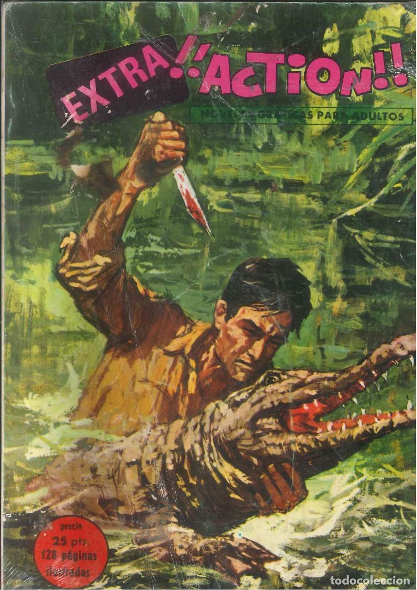 C&oacute;mics: EXTRA!! ACTION!! 1 ED. PETRONIO 1969 - Foto 1