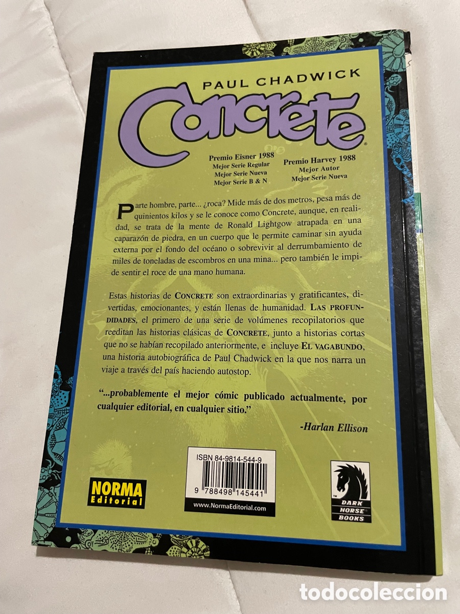 C&oacute;mics: Concrete. N&deg; 1 Las Profundidades - Foto 2