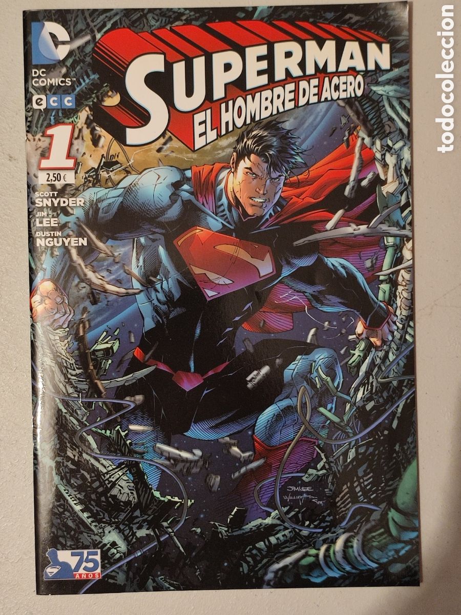 C&oacute;mics: SUPERMAN EL HOMBRE DE ACERO N&deg;1 - Foto 1