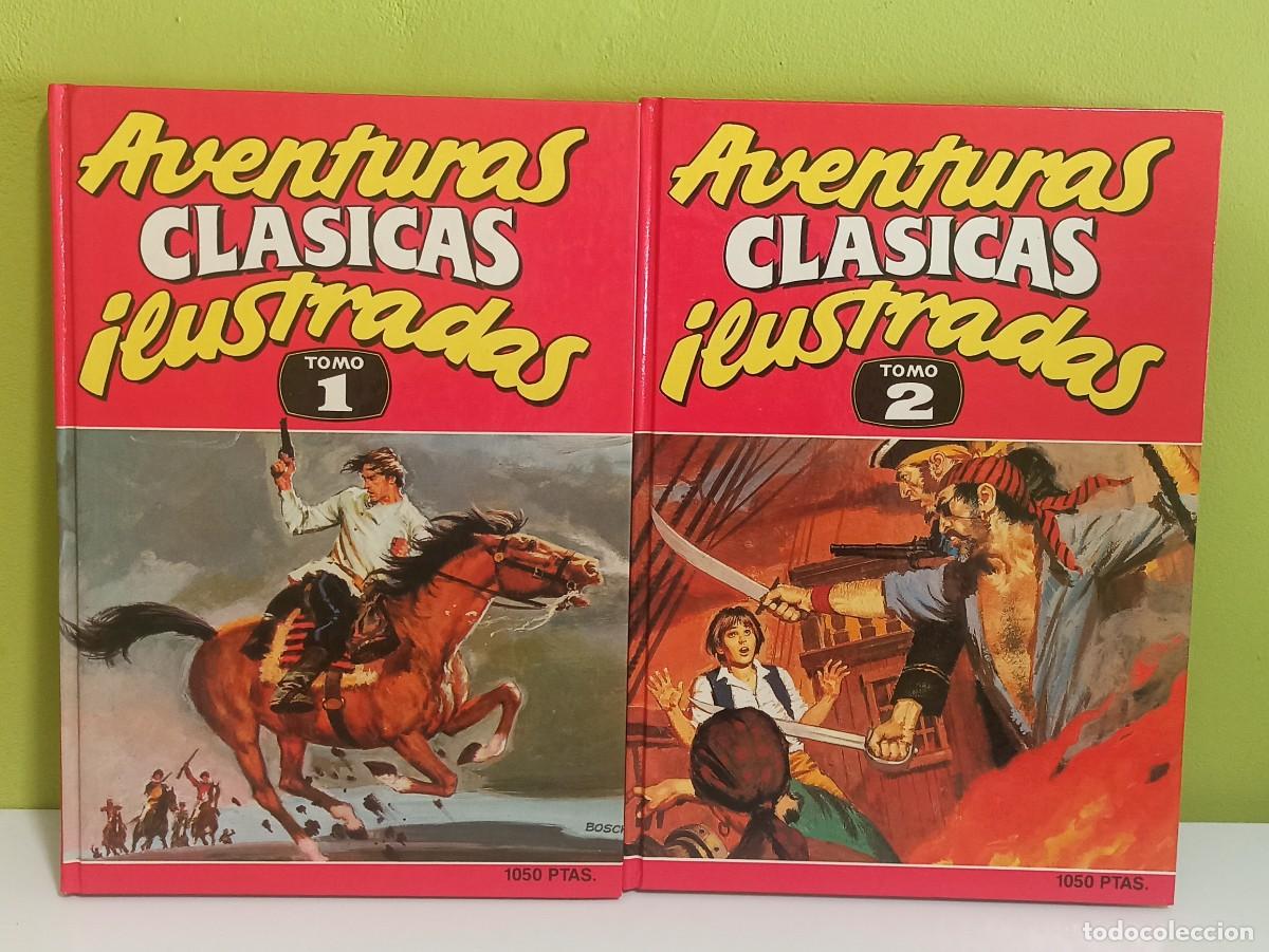 C&oacute;mics: Lote Aventuras clasicas ilustradas - Foto 1