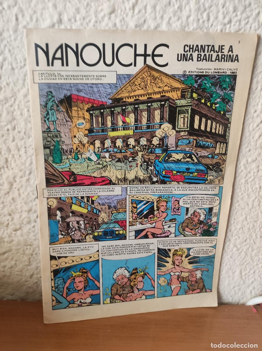 C&oacute;mics: NANOUCHE CHANTAJE A UNA BAILARINA - Foto 1