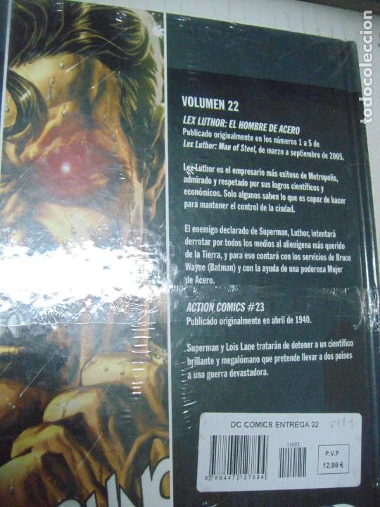 C&oacute;mics: LEX LUTHOR: EL HOMBRE DE ACERO N&ordm; 22 - ED. PLANETA - Foto 2