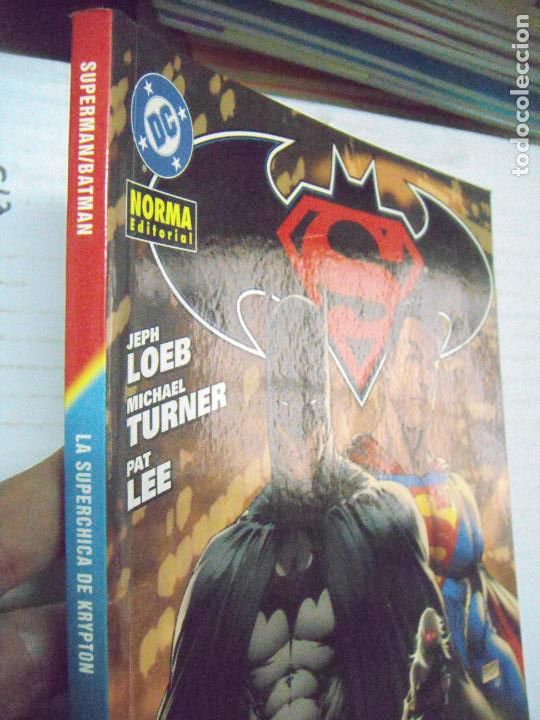 C&oacute;mics: SUPERMAN/BATMAN: LA SUPERCHICA DE KRYPTON - ED. NORMA - Foto 2