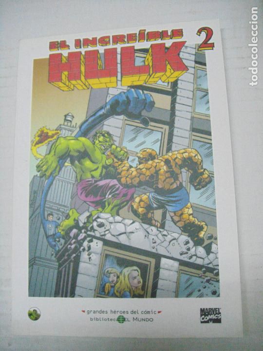 C&oacute;mics: EL INCRE&Iacute;BLE HULK N&ordm; 1 Y 2 - ED. EL MUNDO - Foto 2