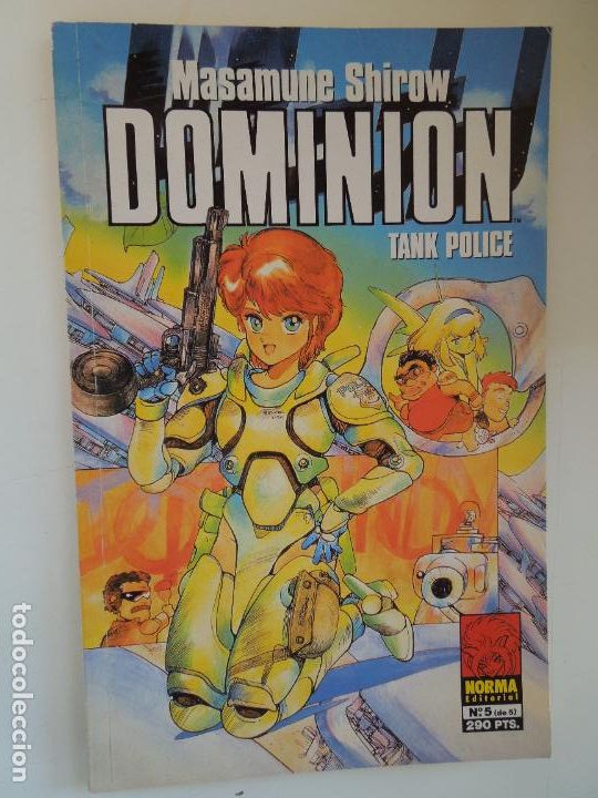 Comics : DOMINION - MASAMUNE SHIRON - TANK POLICE - N&ordm; 5 - NORMA EDITORIAL