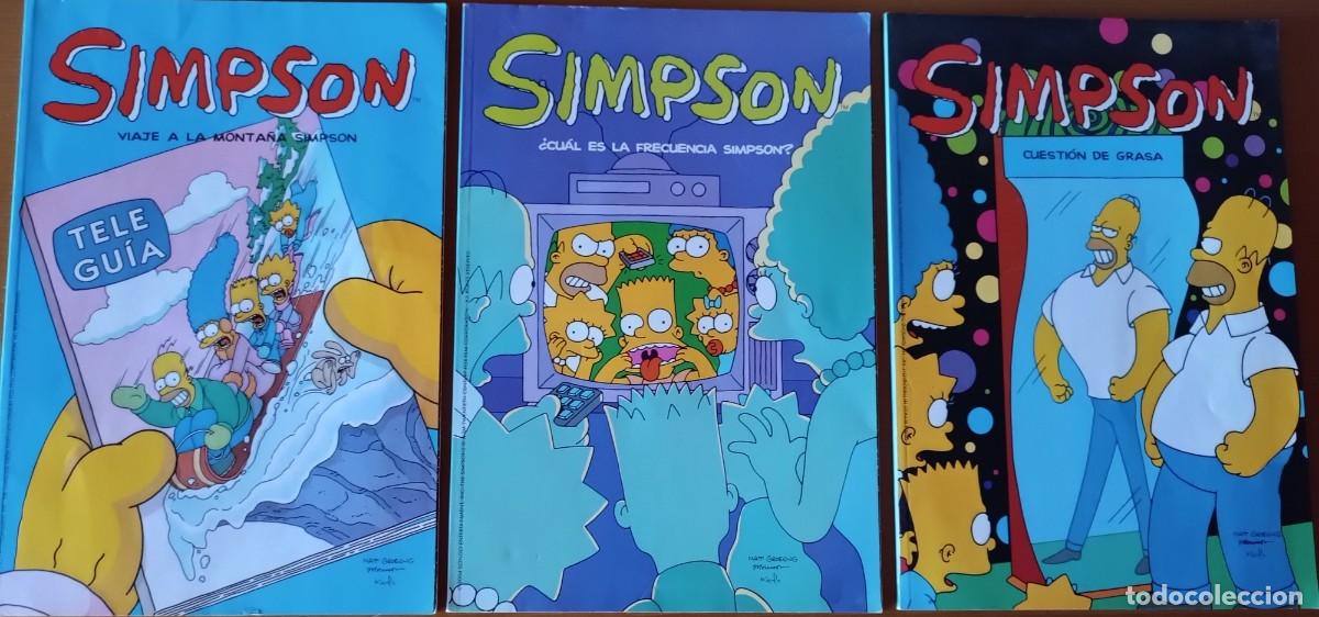 C&oacute;mics: SIMPSON lote de 3 c&oacute;mic) - Foto 1