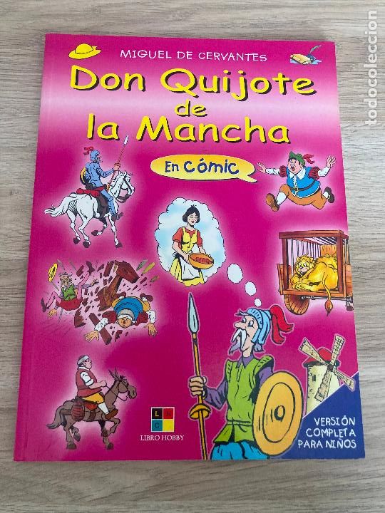 C&oacute;mics: COLECCION COMPLETA DE 1 NUMERO. DON QUIJOTE DE LA MANCHA EN COMIC. LIBRO HOBBY 2005 RUSTICA - Foto 1