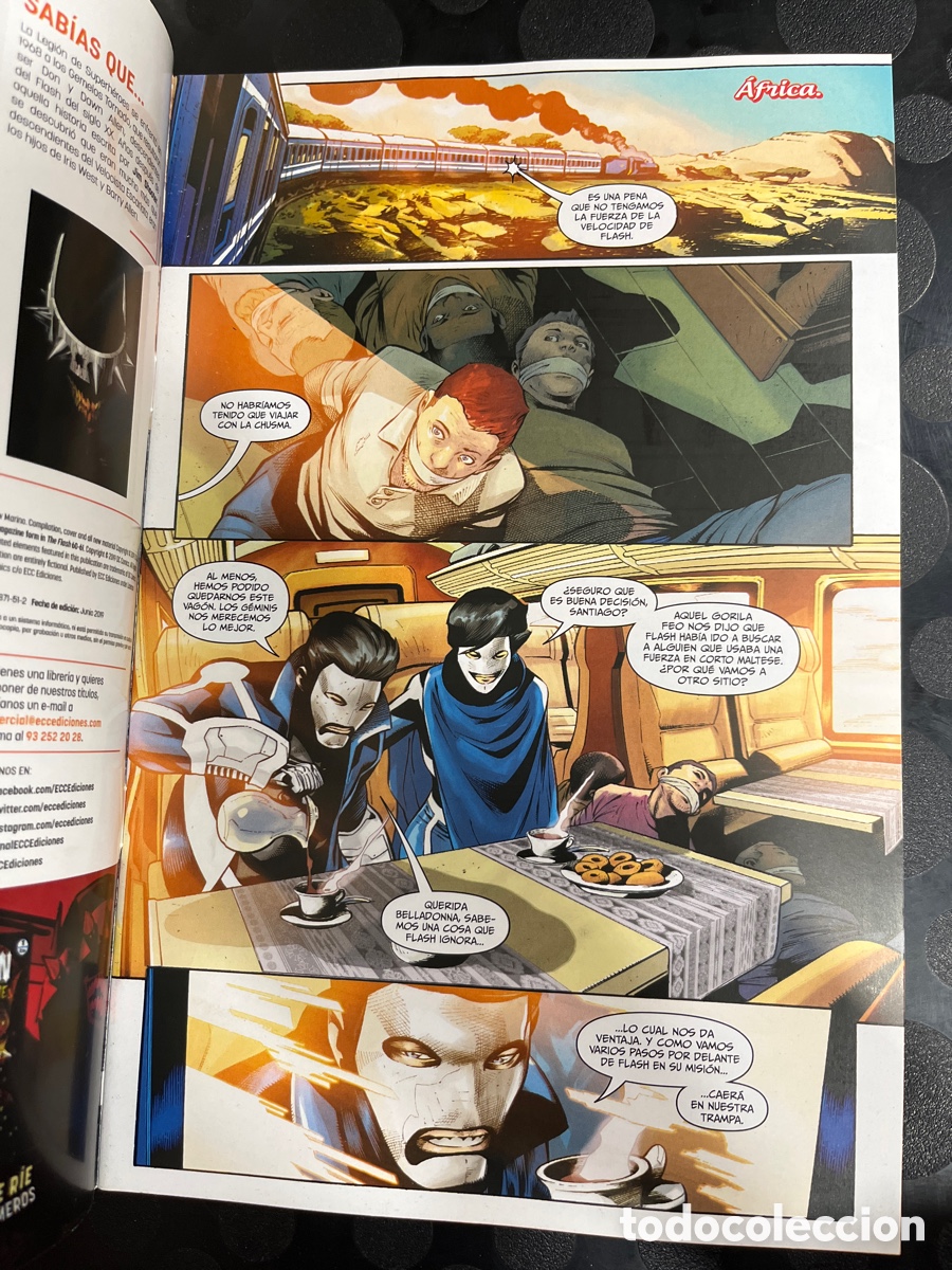 C&oacute;mics: FLASH N.45 / 31 LA BUSQUEDA DE LAS FUERZAS ECC DC ( 2012/2023 ) - Foto 3