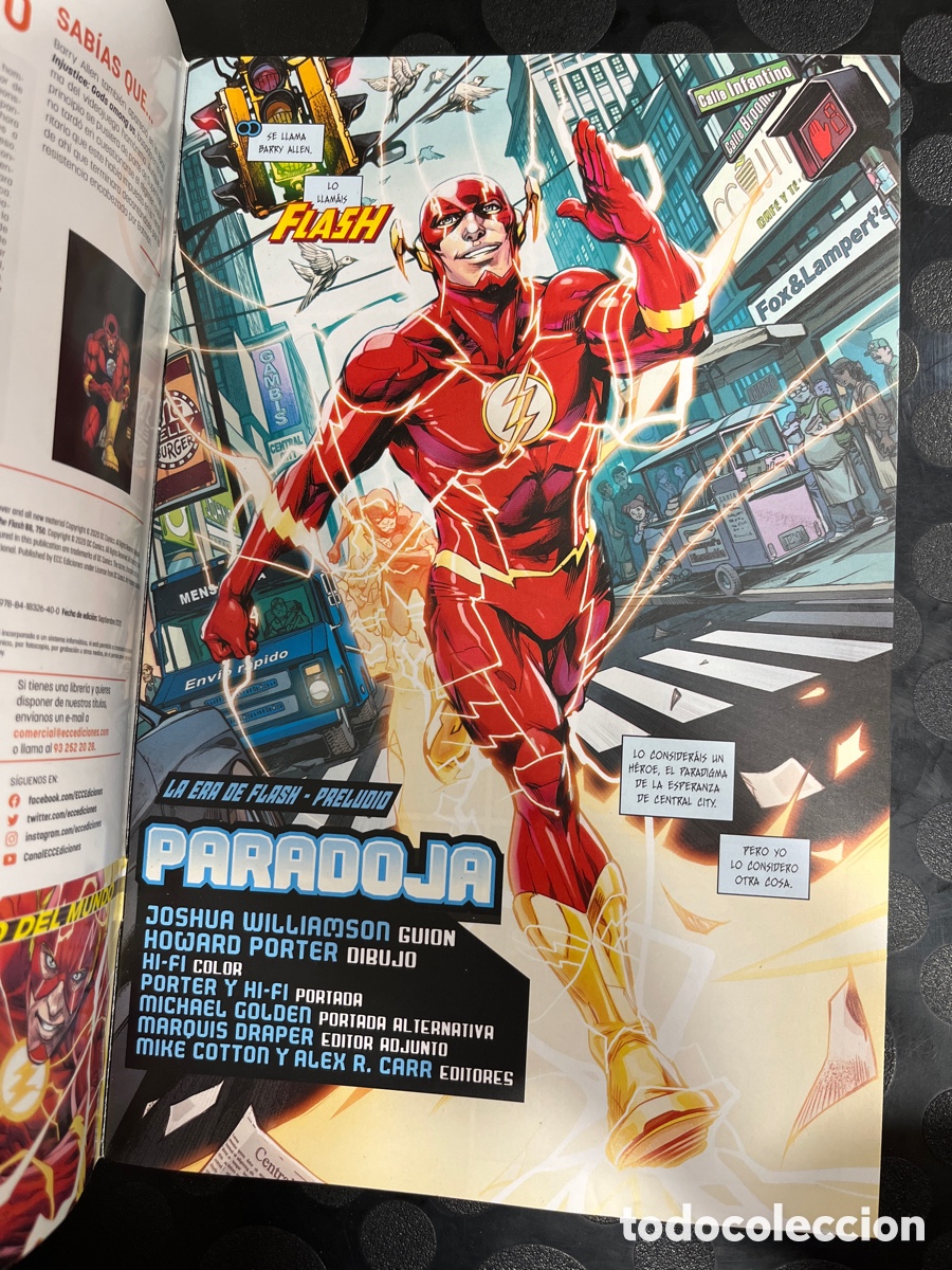 C&oacute;mics: FLASH N.59 / 45 LA ERA DE FLASH : PARADOJA ECC DC ( 2012/2023 ) - Foto 3