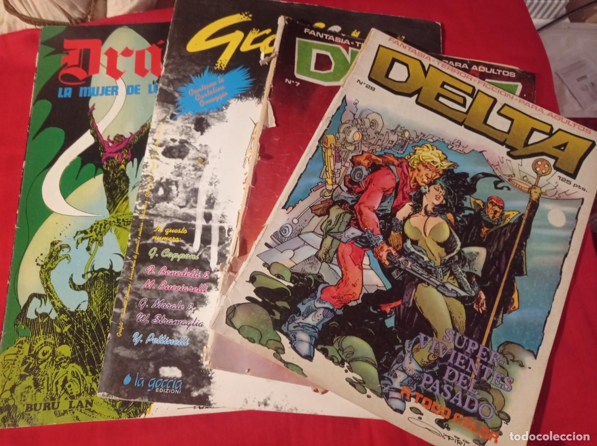 C&oacute;mics: Lote 4 unidades, 2 delta, graffiti y Dr&aacute;cula - Foto 1